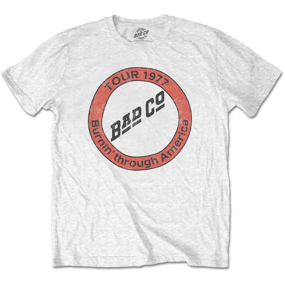 Bad Company Burnin' Through America White