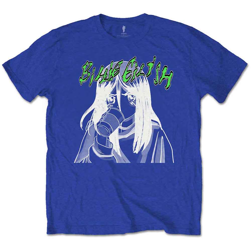 Billie Eilish Anime Drink Blue
