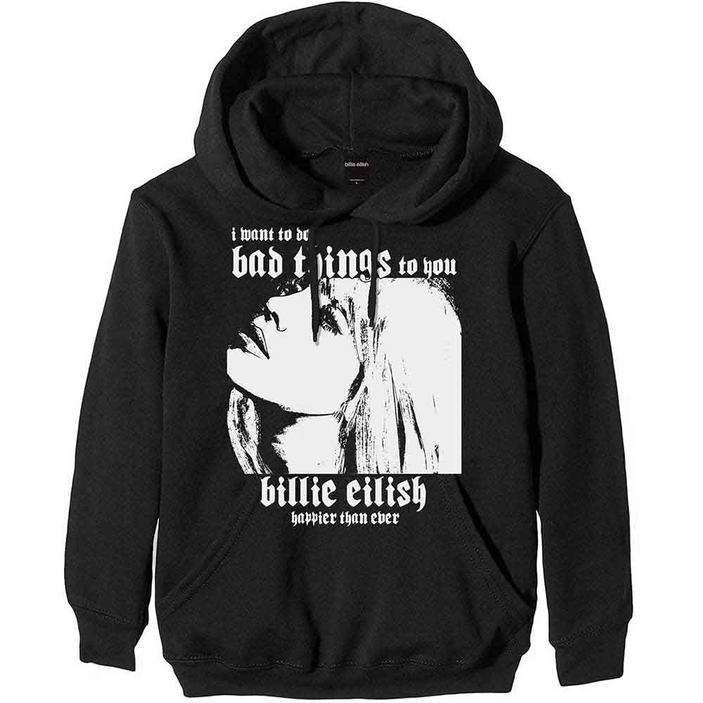Billie Eilish Bad Things Black