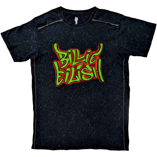 Billie Eilish Graffiti Black