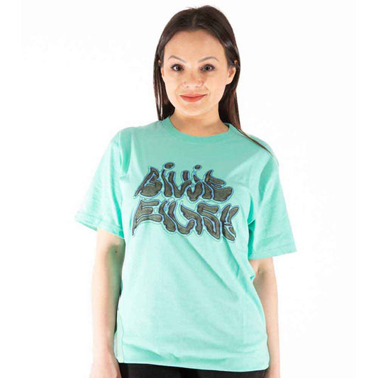 Billie Eilish Neon Logo Billie Blue