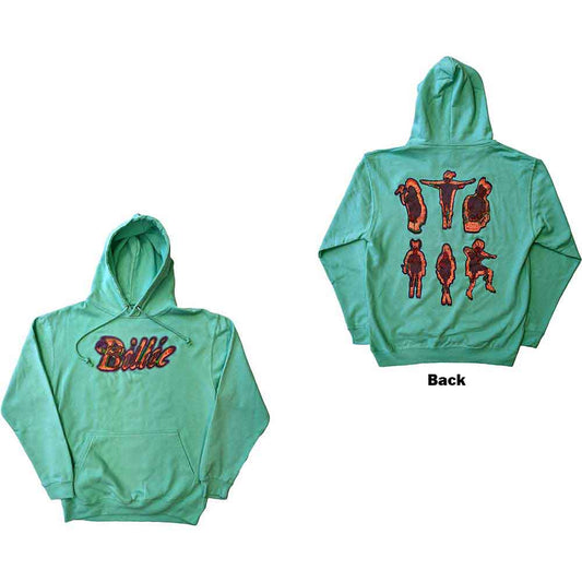 Billie Eilish Silhouettes Green