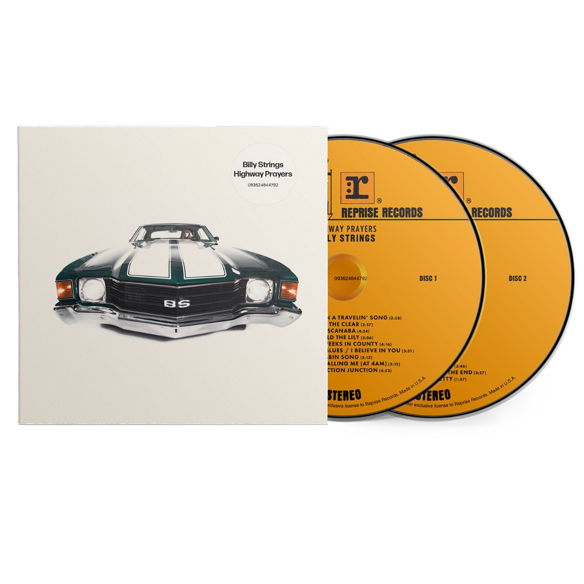 Billy Strings Highway Prayers (2 Cd's)