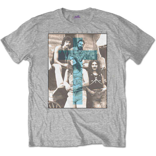 Black Sabbath Blue Cross Grey