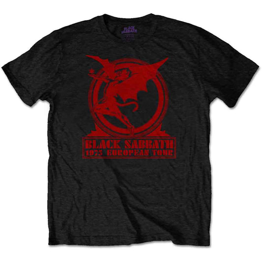 Black Sabbath Europe '75 Black