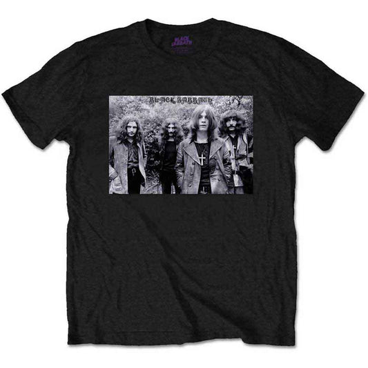 Black Sabbath Group Shot Black