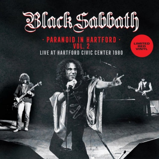Black Sabbath Paranoid In Hartford Vol. 2: Live At The Hartford Civic Center 1980 (Limited Edition, Red Colored Vinyl) [Import]