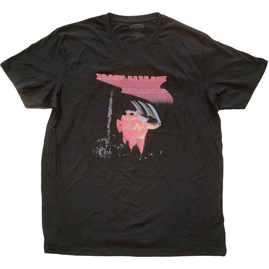 Black Sabbath Paranoid Motion Trails Black