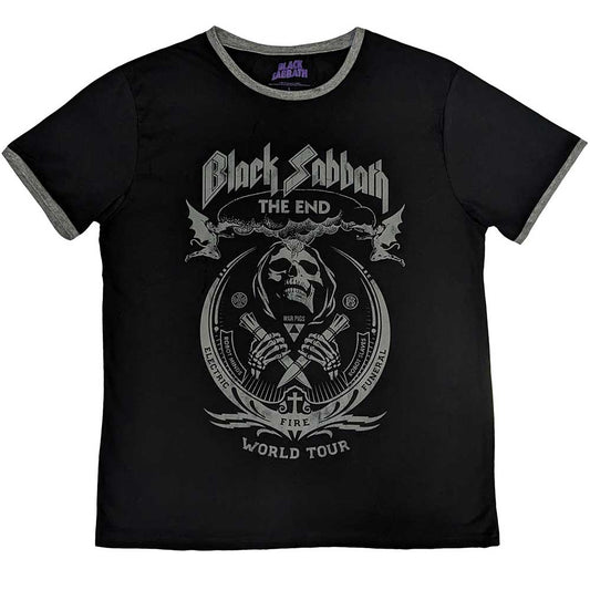 Black Sabbath The End Mushroom Cloud Black