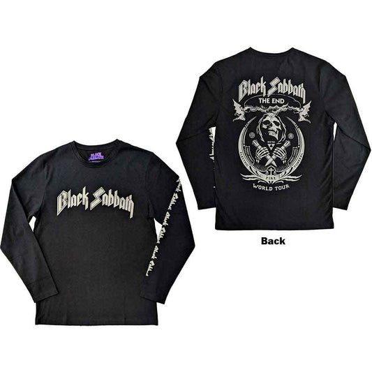 Black Sabbath The End Mushroom Cloud Black