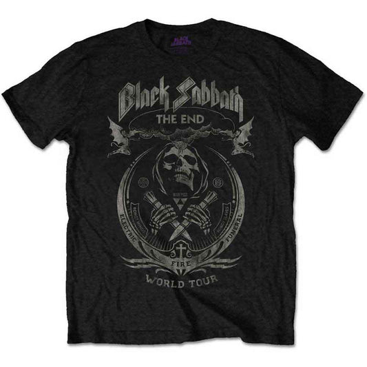 Black Sabbath The End Mushroom Cloud Black