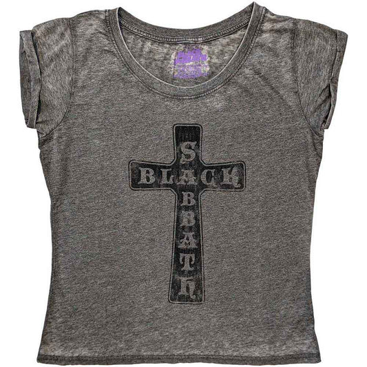 Black Sabbath Vintage Cross Grey