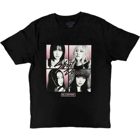 BLACKPINK Shut Down Photo Grid Black