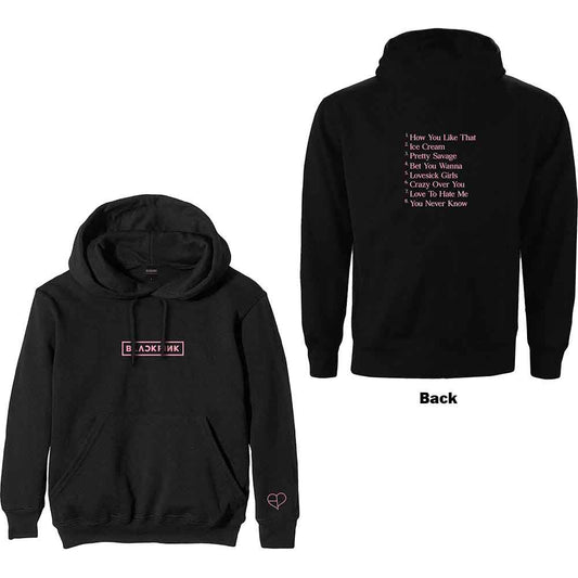 BLACKPINK The Album Tracklist Black