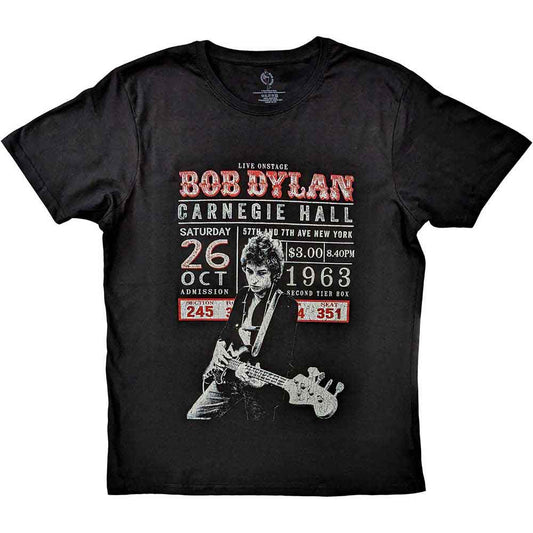 Bob Dylan Carnegie Hall '63 Black