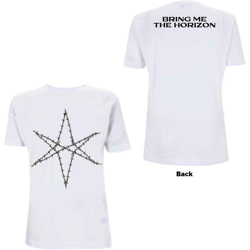 Bring Me The Horizon Barbed Wire White