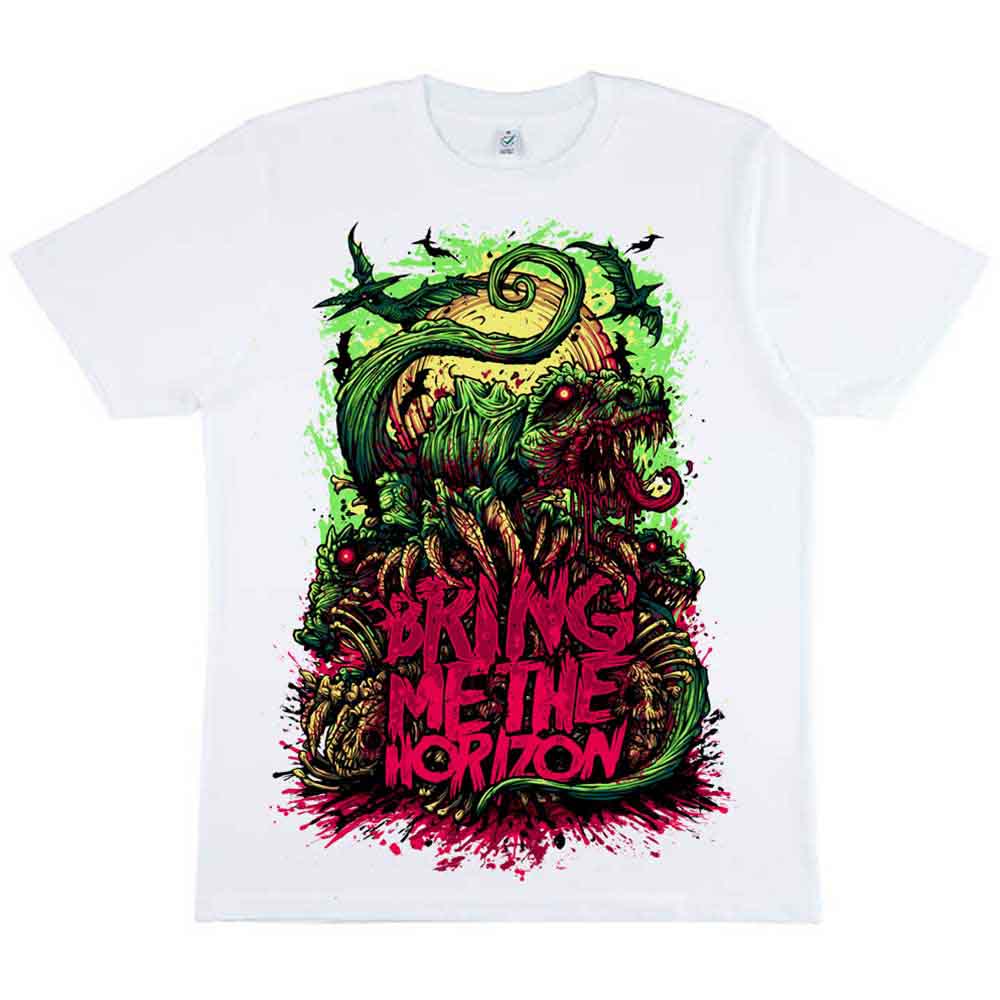 Bring Me The Horizon Dinosaur White
