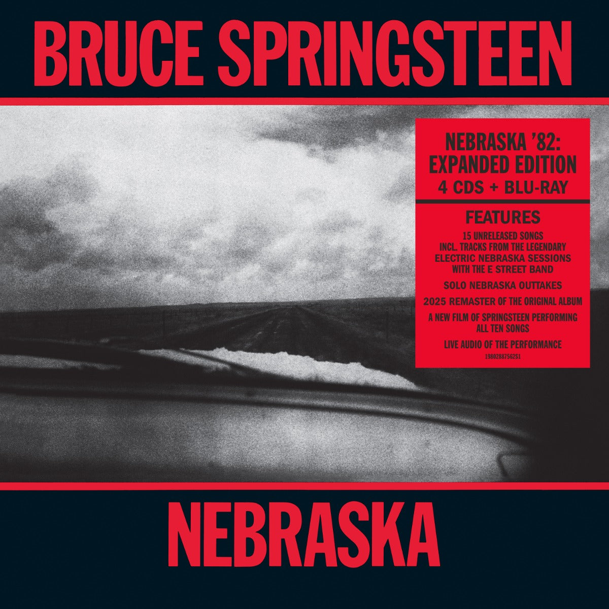 Bruce Springsteen Nebraska 82: Expanded Edition (4Cd + Blu-Ray Box Set)