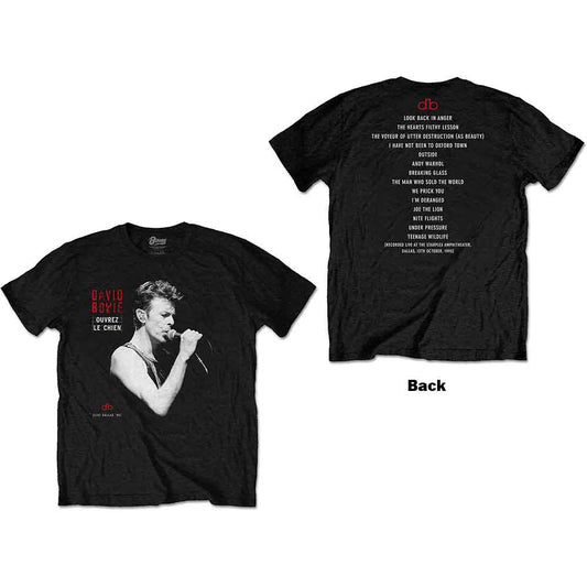 David Bowie Dallas '95 Black