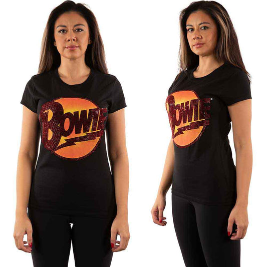 David Bowie Diamond Dogs Logo Black