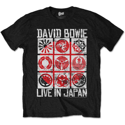 David Bowie Live in Japan Black