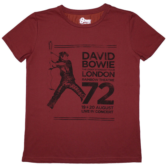 David Bowie Rainbow Theatre Red
