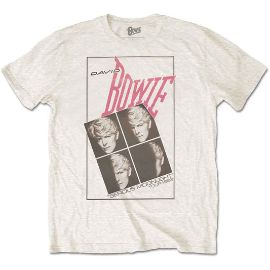 David Bowie Serious Moonlight White