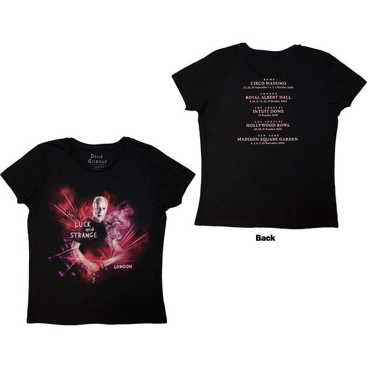 David Gilmour Luck & Strange London Black