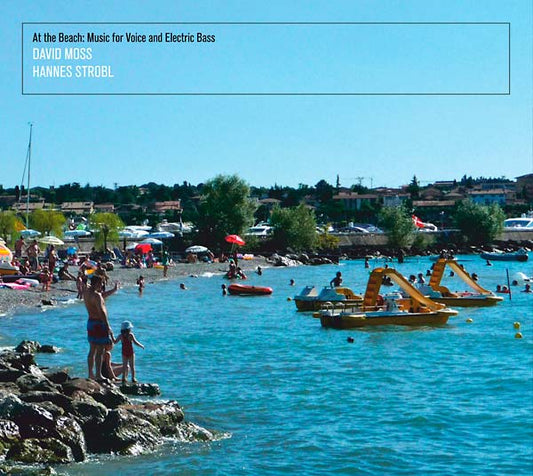 DAVID MOSS/HANNES STROBL At the Beach: Music for Voice and Electric Bass