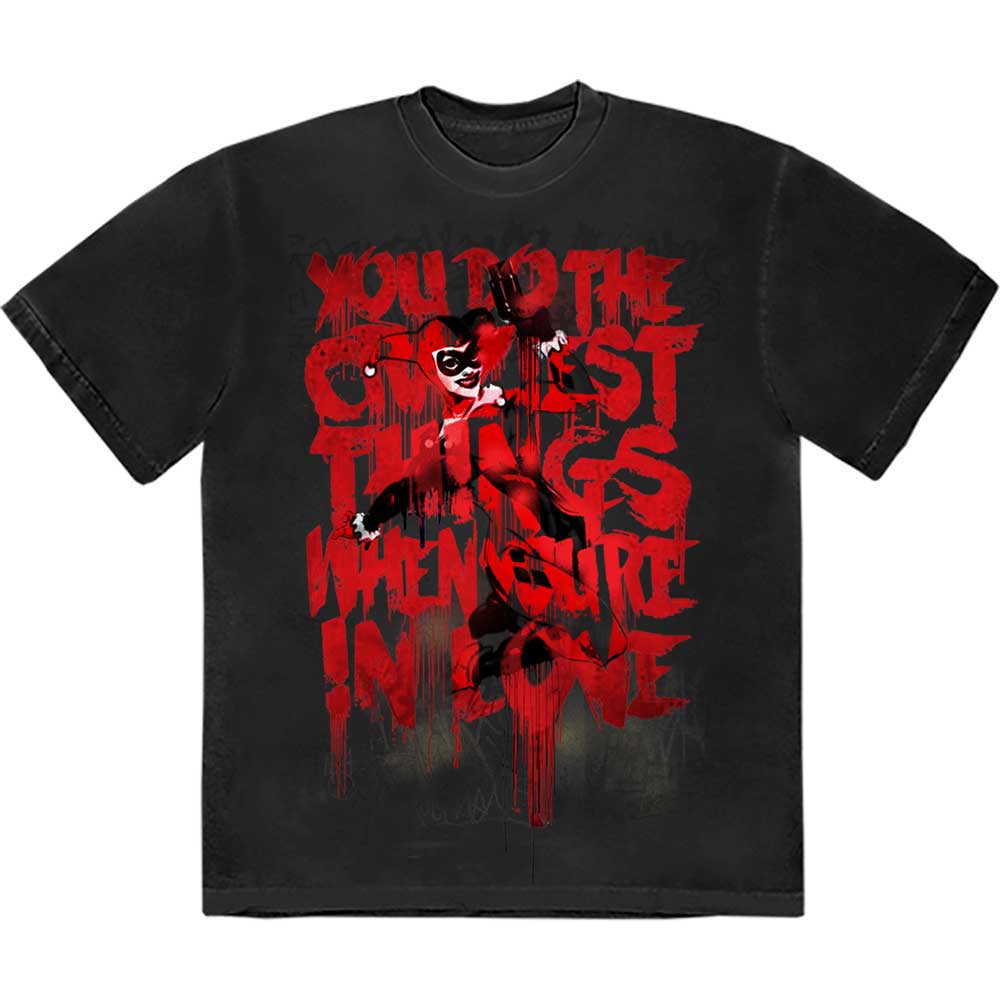 DC Comics Harley Craziest Things Black