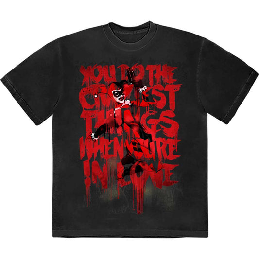 DC Comics Harley Craziest Things Black
