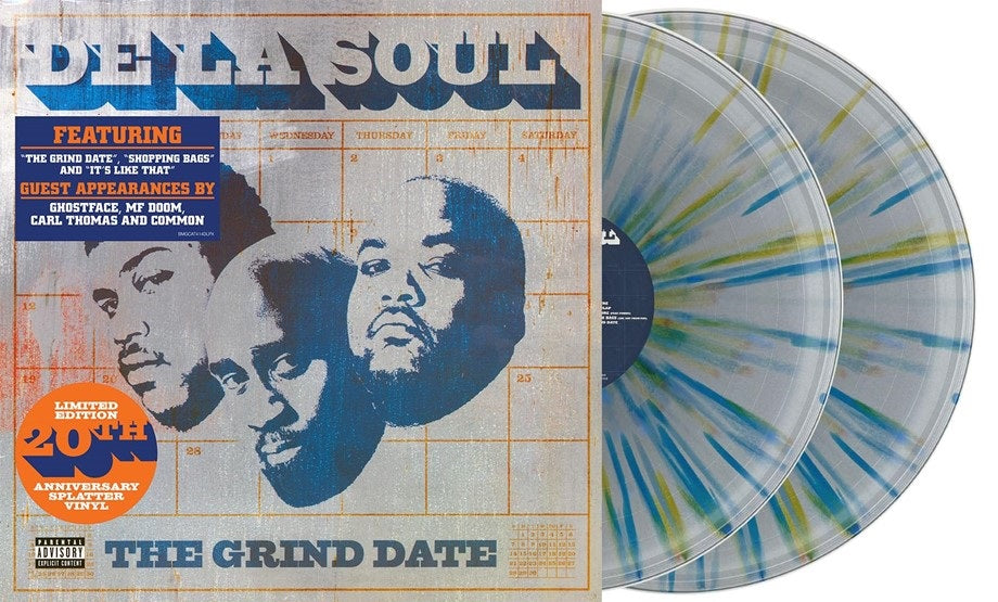 De La Soul The Grind Date (20th Anniversary) (Splatter Colored Vinyl) (2 Lp's)