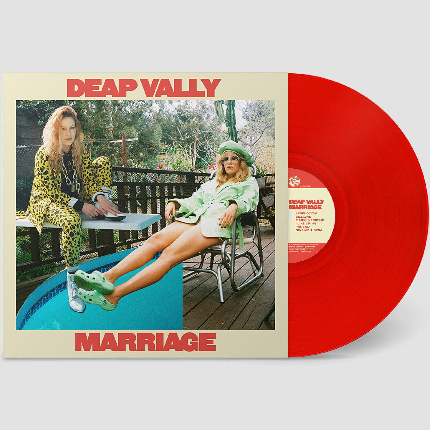 Deap Vally Marriage (Red Vinyl)