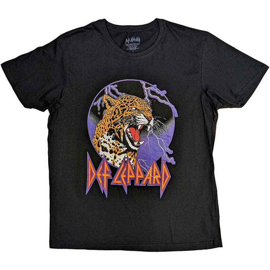 Def Leppard Lightning Leopard Black