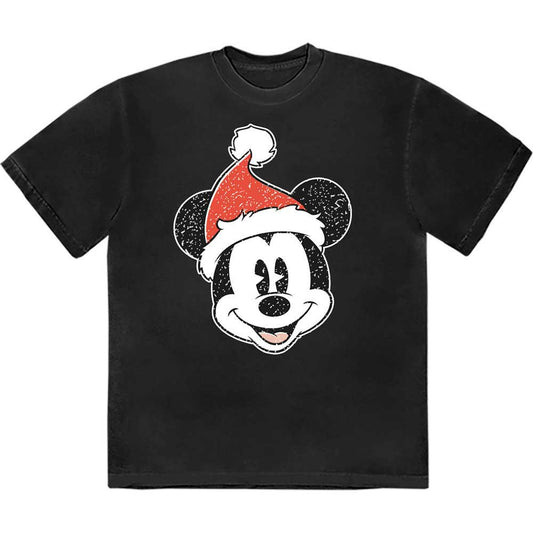 Disney Mickey Mouse Santa Hat Black