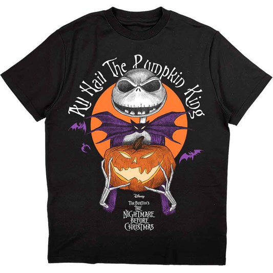 Disney The Nightmare Before Christmas All Hail the Pumpkin King Black