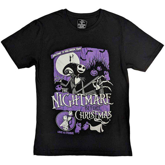 Disney The Nightmare Before Christmas Welcome To Halloween Town Black
