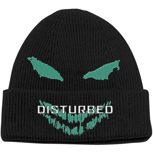 Disturbed Green Face Black