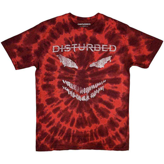 Disturbed Scary Face Red