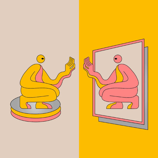 DJ Seinfeld Mirrors (Indie Exclusive Pink & Yellow Vinyl)