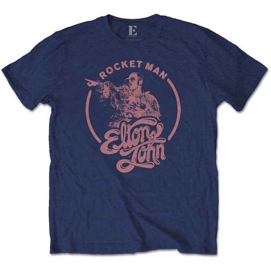 Elton John Rocketman Circle Point Blue