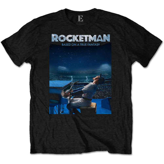 Elton John Rocketman Starry Night Black