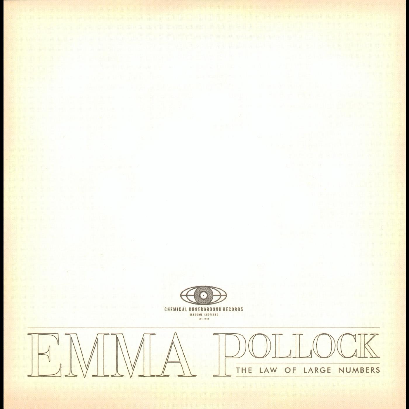Emma Pollock The Law Of Large Numbers