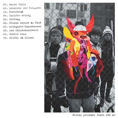 FARBEN & JAMES DIN A4 Farben Presents James DIN A4