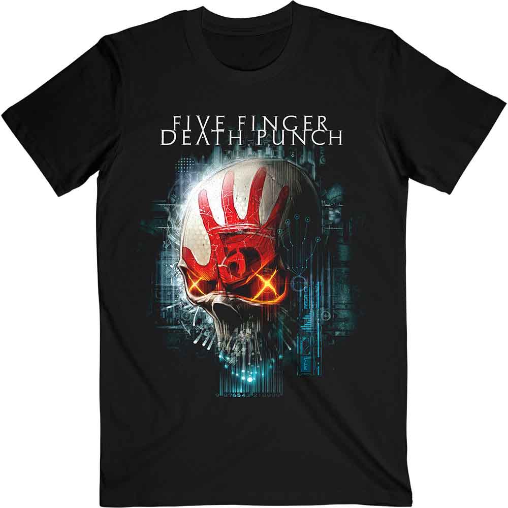 Five Finger Death Punch Interface Skull Black