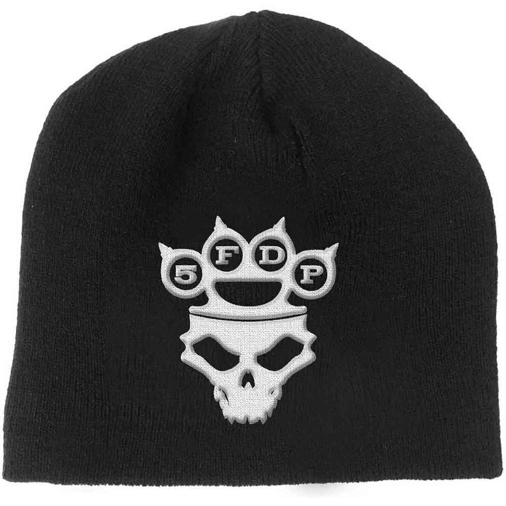 Five Finger Death Punch Knuckle-Duster Logo & Skull Black
