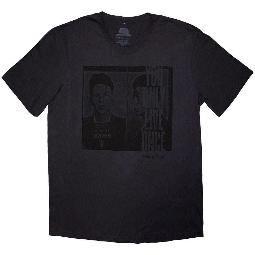 Frank Sinatra Mugshot Grey