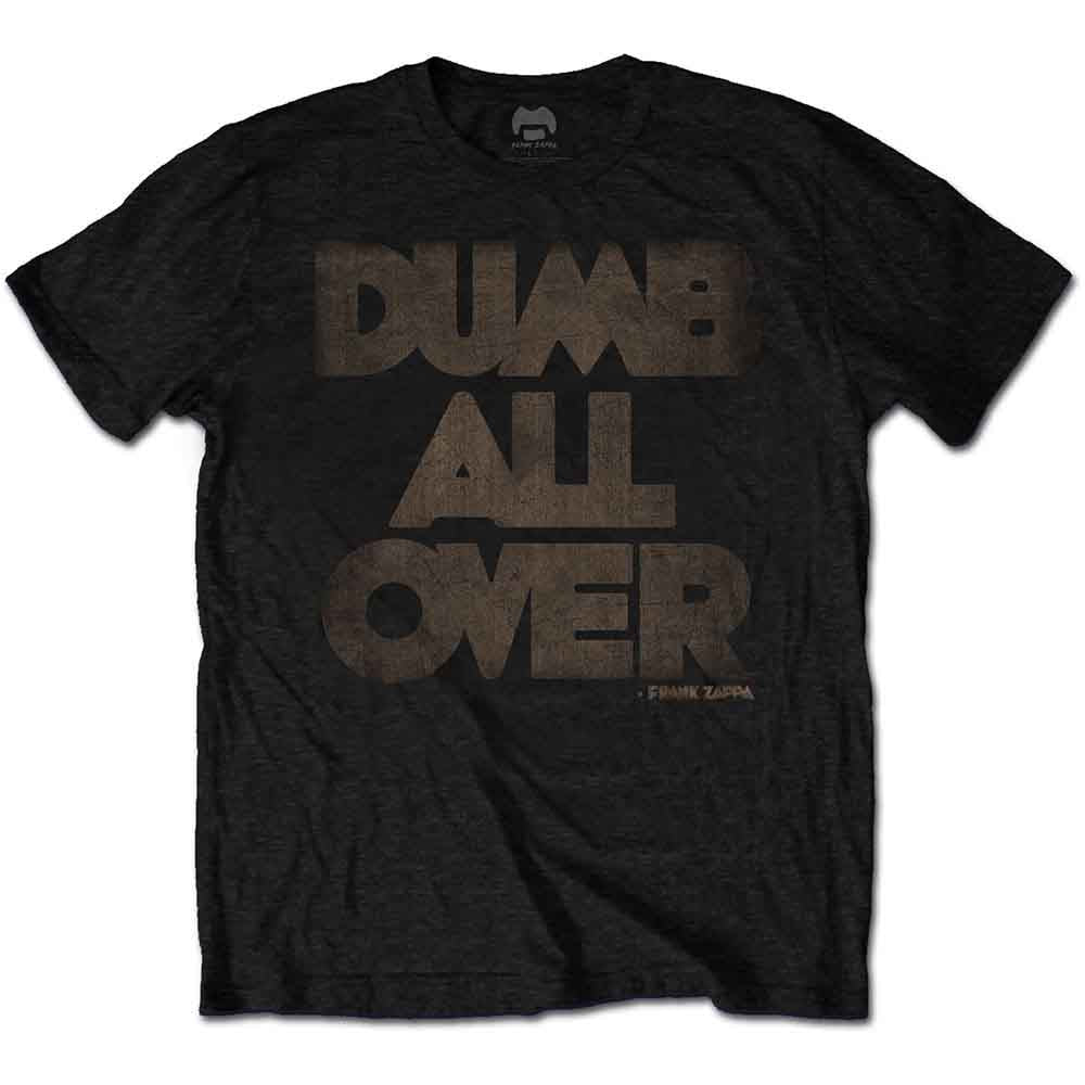 Frank Zappa Dumb All Over Black