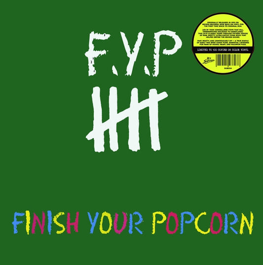 F.Y.P. Finish Your Popcorn (Color Vinyl) [Lp]