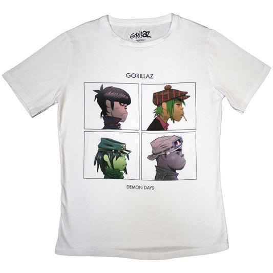 Gorillaz Demon Days White